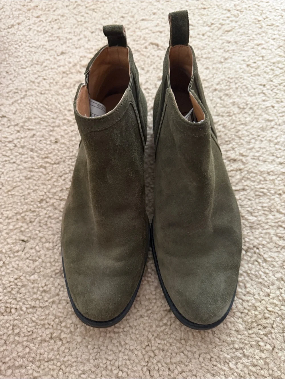 UGG Women's Olive Suede Chelsea Boots